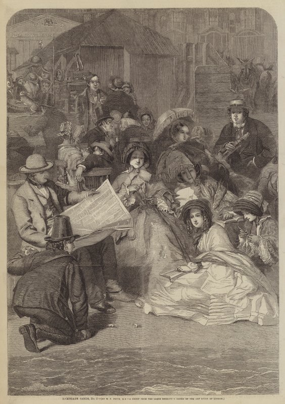Areias de Ramsgate, n º 2 de William Powell Frith