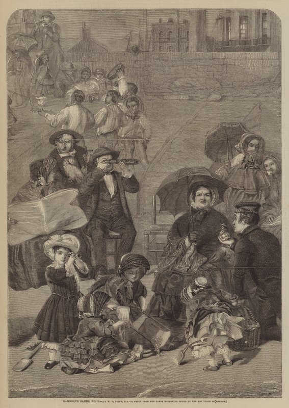 Ramsgate Sands, nº 3 de William Powell Frith