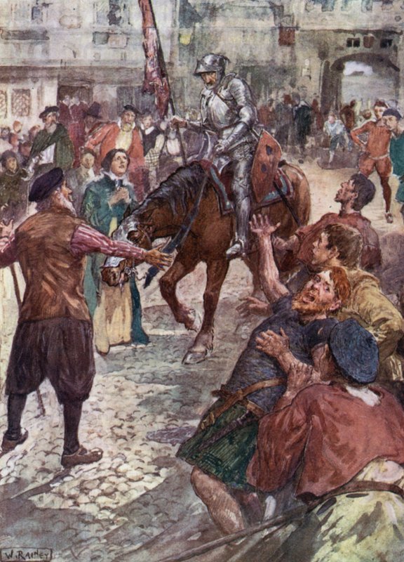 Edimburgo Depois Flodden de William Rainey