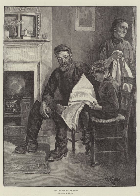 Notícias do navio desaparecido de William Rainey
