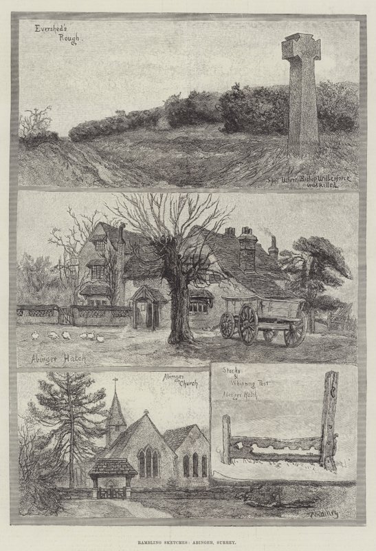 Esboços Rambling, Surrey, Surrey de William Rainey