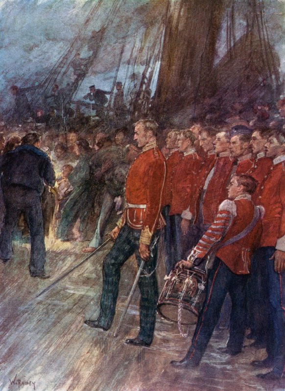 A perda do Birkenhead de William Rainey