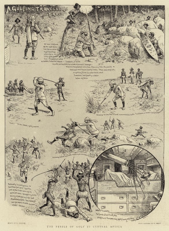 Um conto de viajantes de golfe de William Ralston