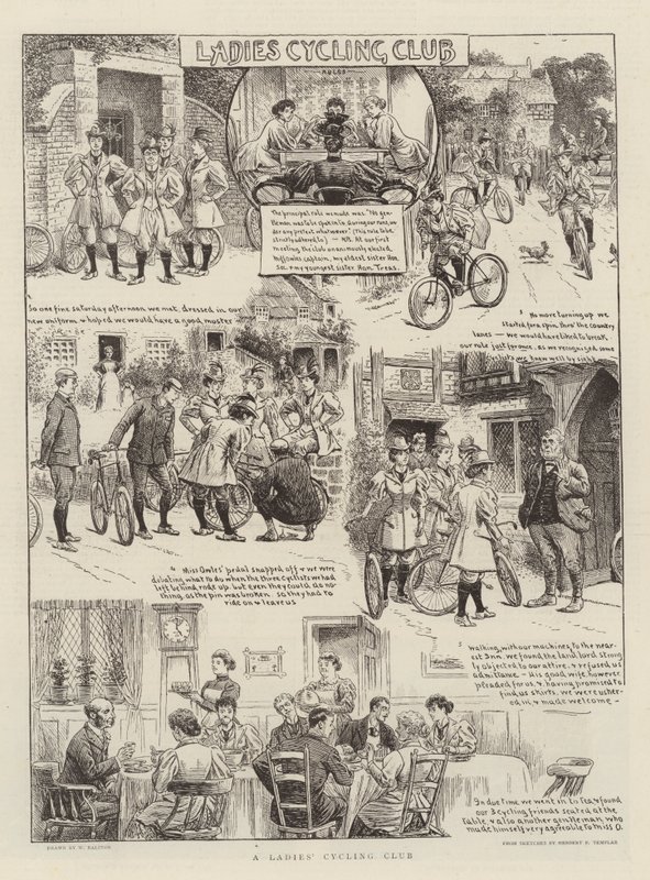 Clube de Ciclismo Feminino de William Ralston