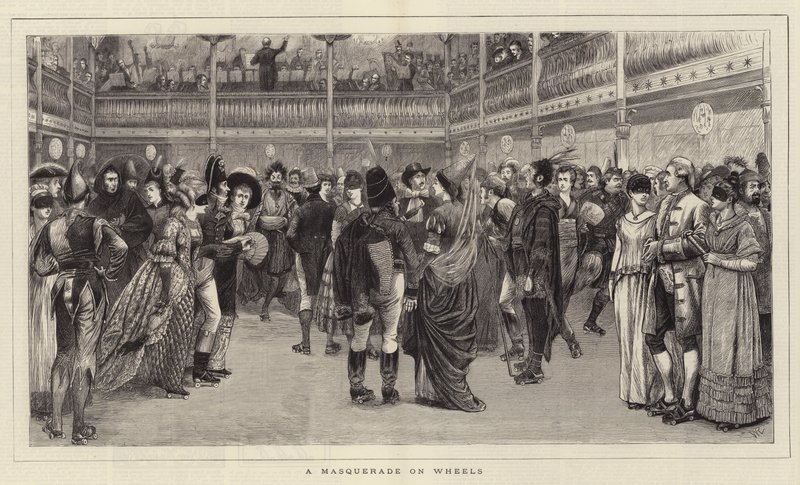 Um baile de máscaras em rodas de William Ralston