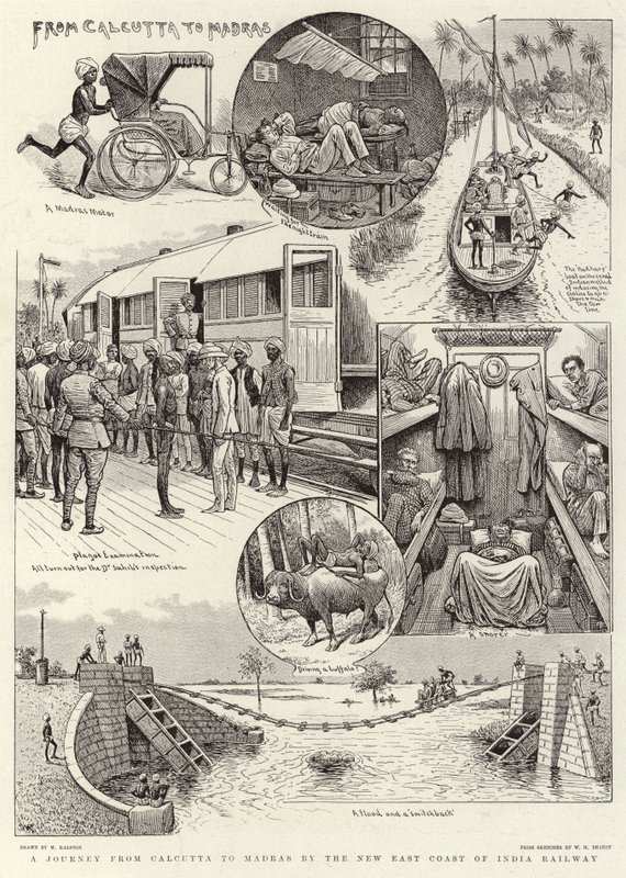 De Calcutá para Madras de William Ralston