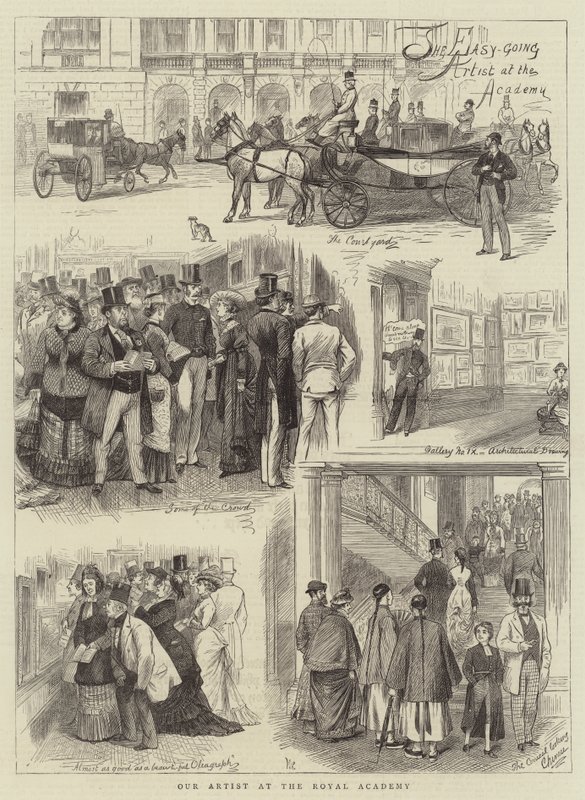 Nosso Artista na Royal Academy de William Ralston