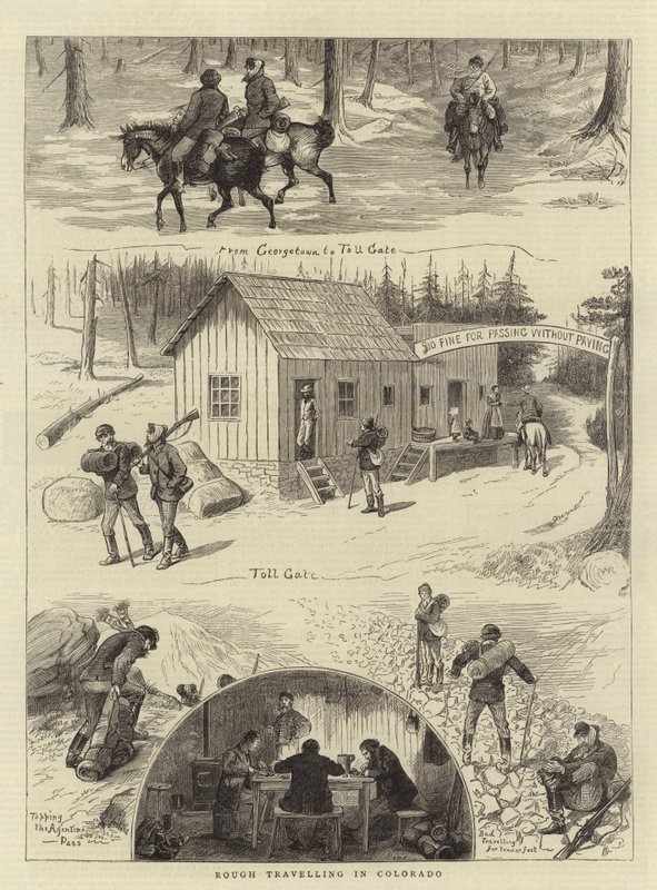 Áspero Viajando no Colorado de William Ralston
