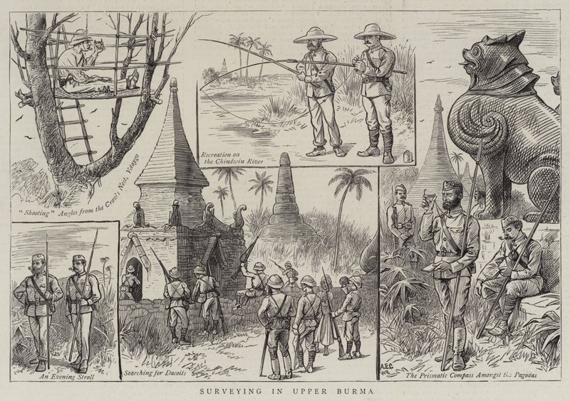 Pesquisando na Alta Birmânia de William Ralston