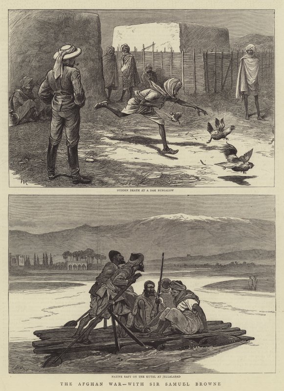 A Guerra do Afeganistão, com Sir Samuel Browne de William Ralston