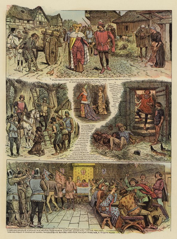 O cavaleiro e a dama de William Ralston