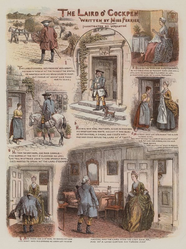 O Laird o &39;Cockpen (cromolitho) de William Ralston