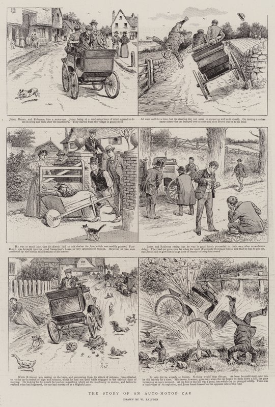 A história de um automóvel de William Ralston