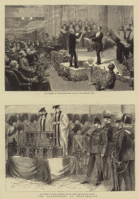 Os voluntários em Portsmouth de William Ralston