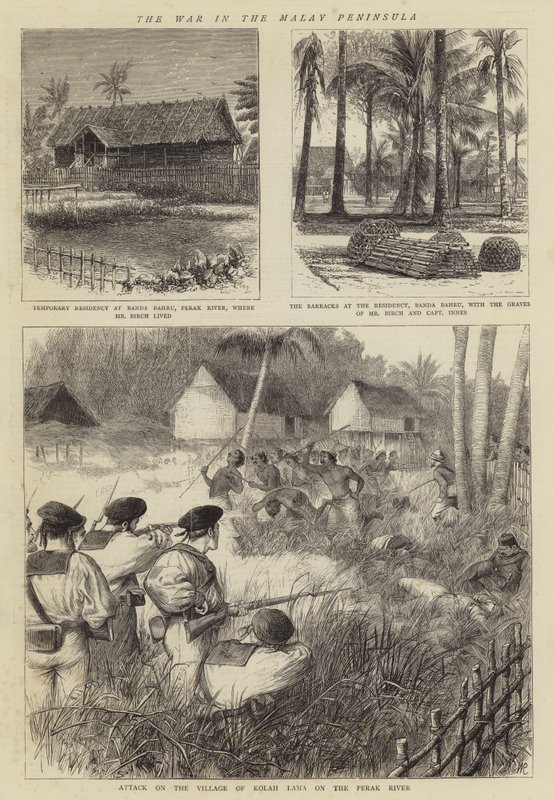A guerra na península malaia de William Ralston