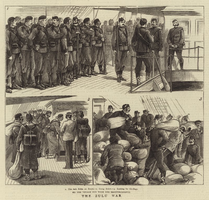 A guerra zulu de William Ralston