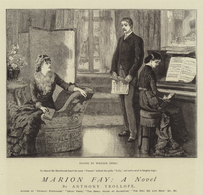 Marion Fay, um romance de William Small