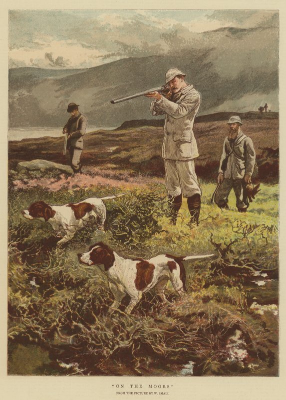 Nos mouros (cromolitho) de William Small