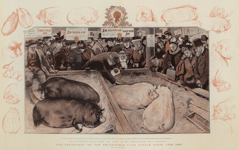 O Centenário do Smithfield Club Cattle Show, 1798-1897 de William Small