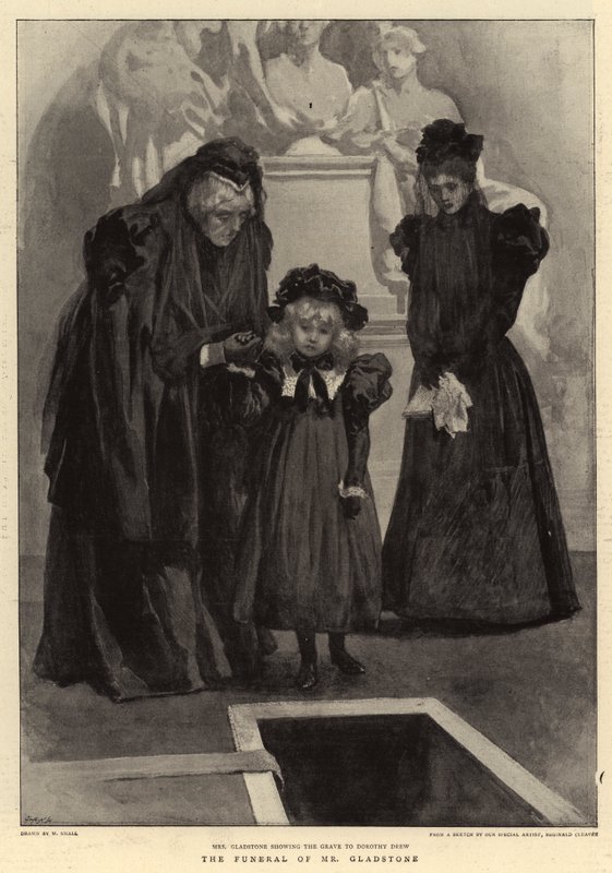 O funeral do senhor Gladstone de William Small