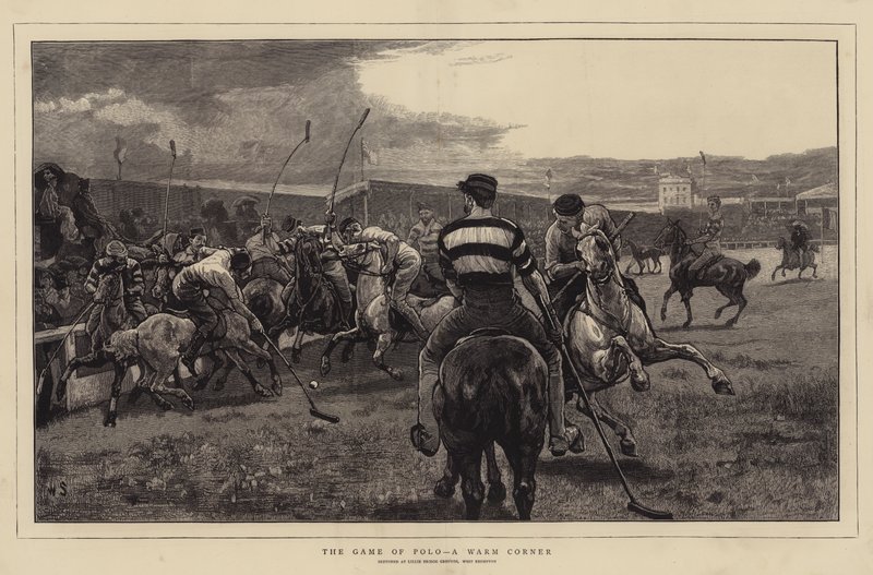 O jogo do polo, um canto morno de William Small