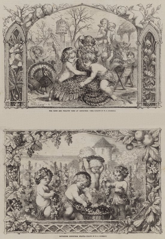 Esboços de Natal de William Stephen Coleman