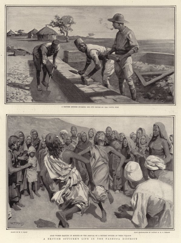A vida de um oficial britânico no distrito de Fashoda de William T. Maud
