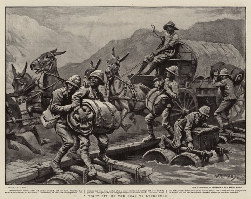 Um ajuste apertado, na estrada para Lydenburg de William T. Maud