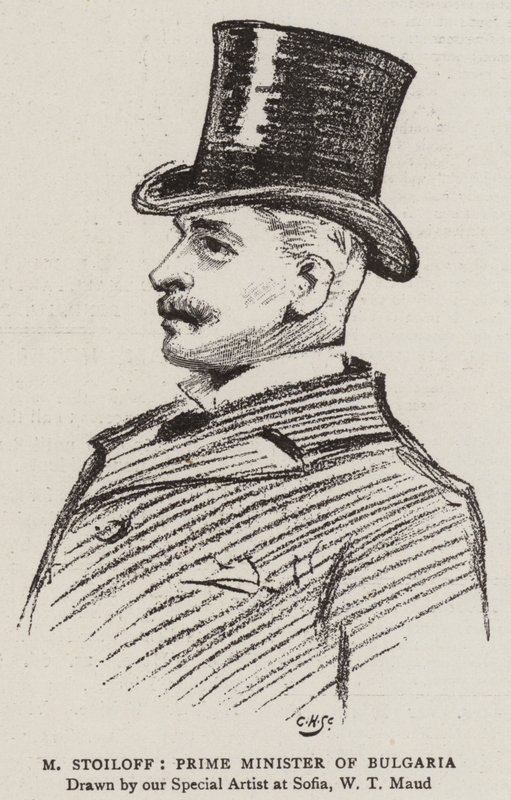M Stoiloff, primeiro-ministro da Bulgária de William T. Maud