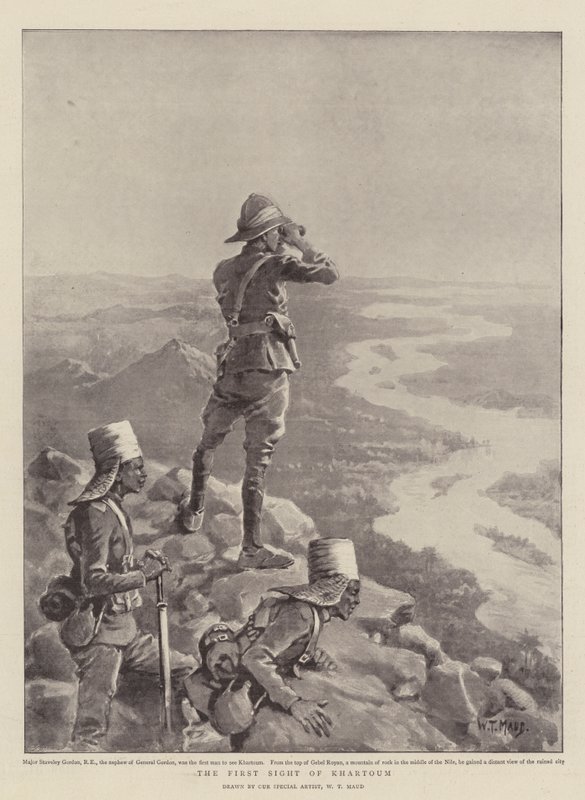 A primeira visão de Cartum de William T. Maud