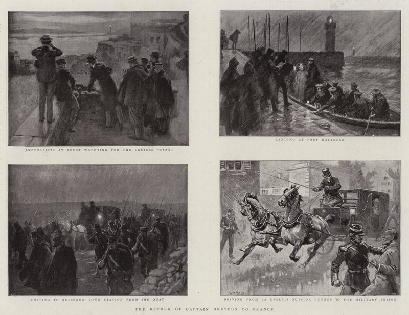 O retorno do capitão Dreyfus à França de William T. Maud
