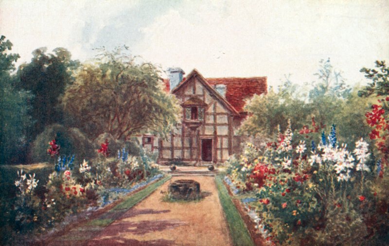 Jardim do berço de Shakespeare de William W. Quatremain