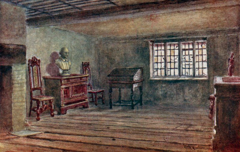 Sala de nascimento de Shakespeare de William W. Quatremain