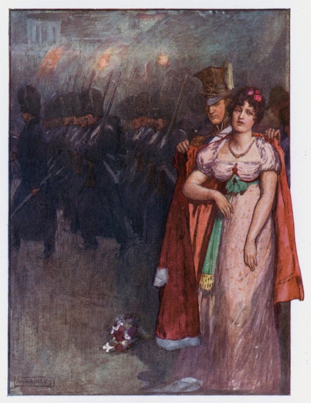 A véspera de waterloo de William after Rainey