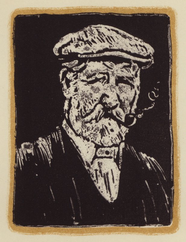 Ilustração para Memórias de um Caçador de Raposas por Siegfried Sassoon (xilogravura) de William (after) Nicholson