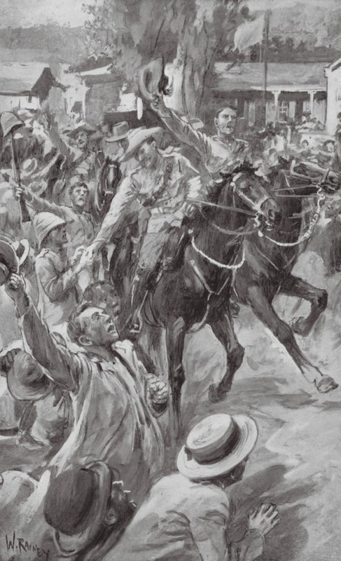 O alívio de Ladysmith (litografia) de William (after) Rainey