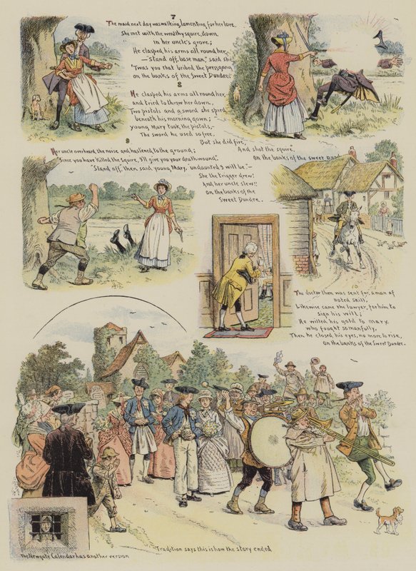 A Filha do Agricultor (chromolitho) de William (after) Ralston