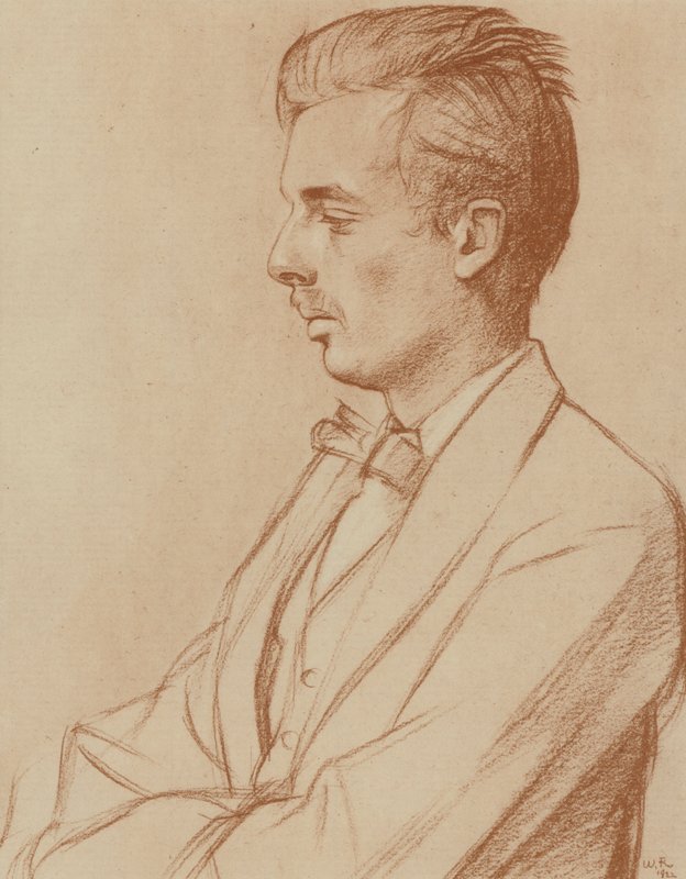 Aldous Huxley (litho) de William (after) Rothenstein