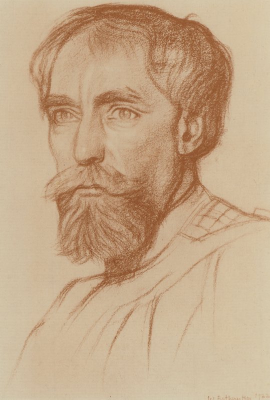 Augustus John, ARA (litho) de William (after) Rothenstein
