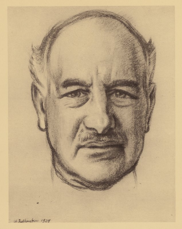 Retrato de Rt Hon Lord Melchett de Landford (litografia) de William (after) Rothenstein