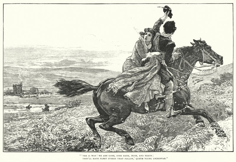 Lochinvar (gravura) de William (after) Small