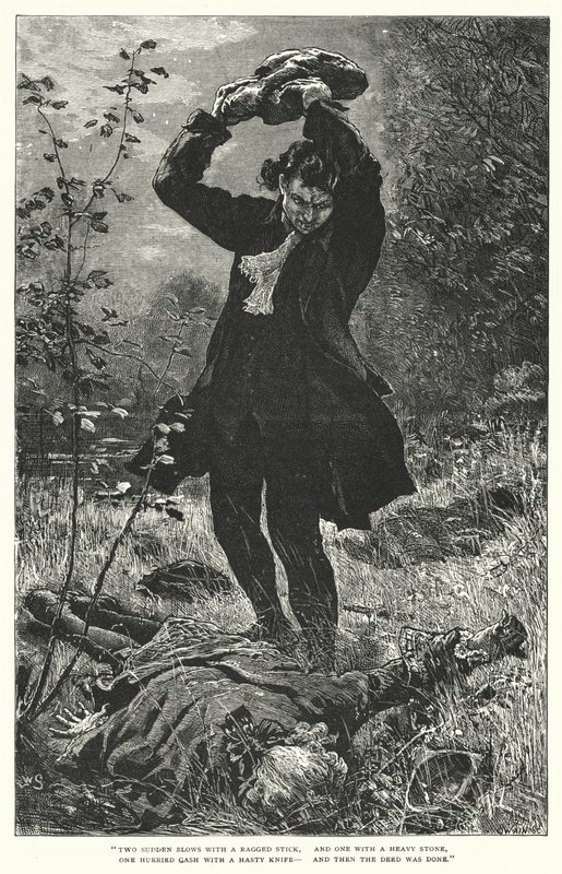 The Dream Of Eugene Aram (gravura) de William (after) Small