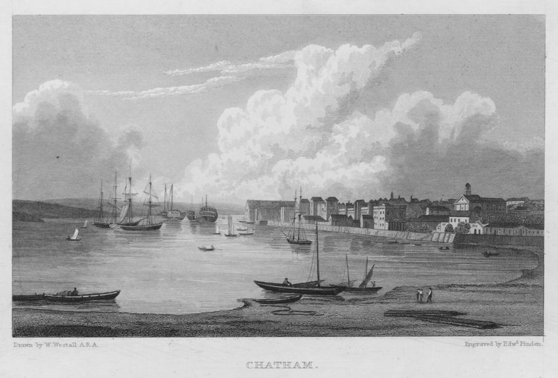 Chatham (gravura) de William (after) Westall