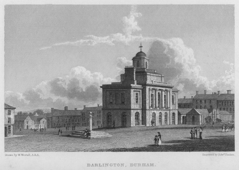 Darlington, Durham (gravura) de William (after) Westall