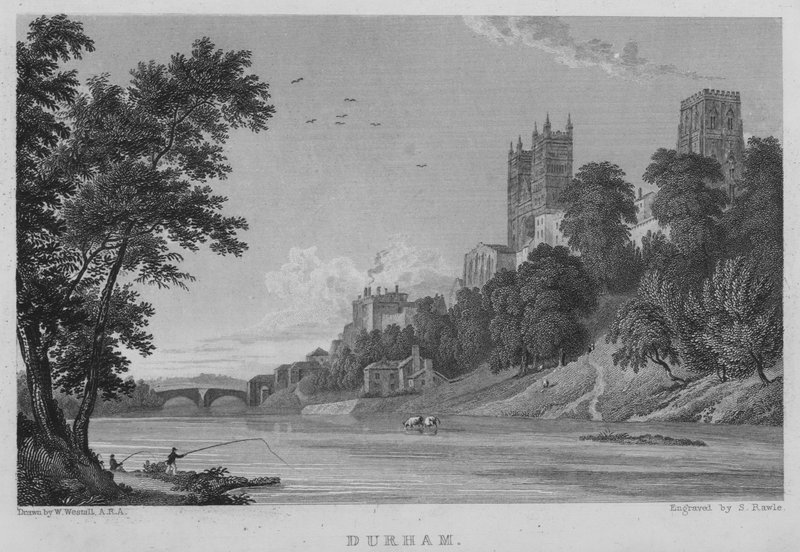 Durham (gravura) de William (after) Westall