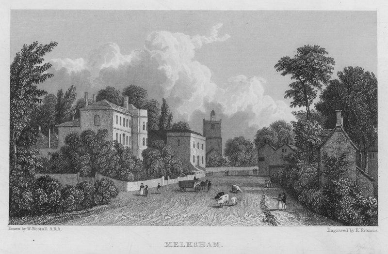 Melksham (gravura) de William (after) Westall