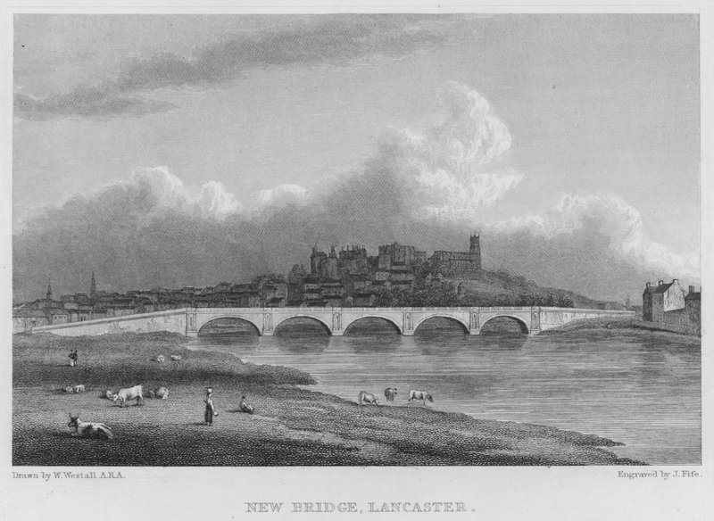 Nova Ponte, Lancaster (gravura) de William (after) Westall