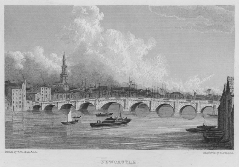 Newcastle (gravura) de William (after) Westall