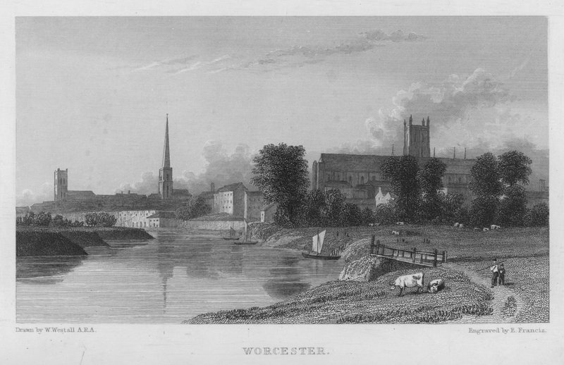 Worcester (gravura) de William (after) Westall