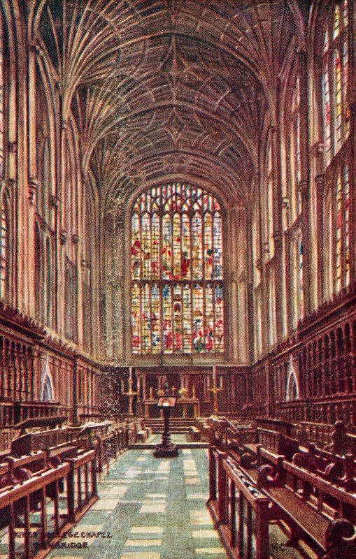 Capela da faculdade dos reis, cambridge de William Affleck Carruthers